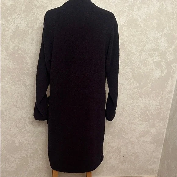 ADIDAS CARDIGAN🖤SPORTY Women's BLACK Open Cardigan with Pockets Size XS🖤 - Picture 6 of 14